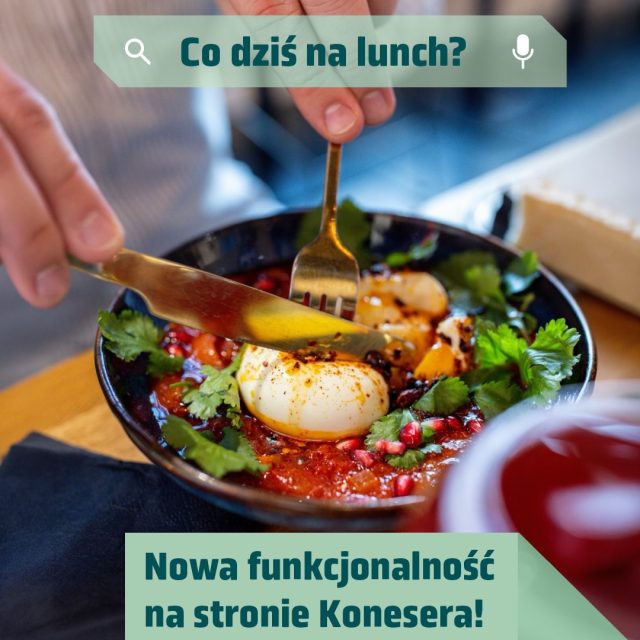 Co dziś na lunch? 👀  Teraz sprawdzisz to w kilka sekund - bez szukania i tracenia czasu.  Wystarczy wejść na stronę internetową Konesera, przejść do zakładki z restauracjami i wybrać interesujące Cię miejsce. 🍽️
Oferta lunchowa pojawi się automatycznie w formie pop-upu.  Szybko, wygodnie i konkretnie - dokładnie tak, jak powinno być w porze lunchu.  Sprawdź, co dziś serwują i wybierz coś dla siebie! 🙌  #koneser #dozjedzenia #lunch #ofertylunchowe #warszawa